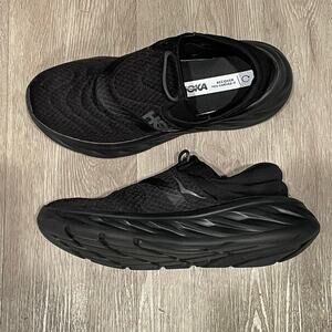 Hoka One One Mens 9 Ora Recovery 2 lightweight Slip On Comfort Sneakers